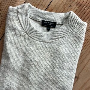 Rag & Bone Grey Cashmere Sweater (Size Small)